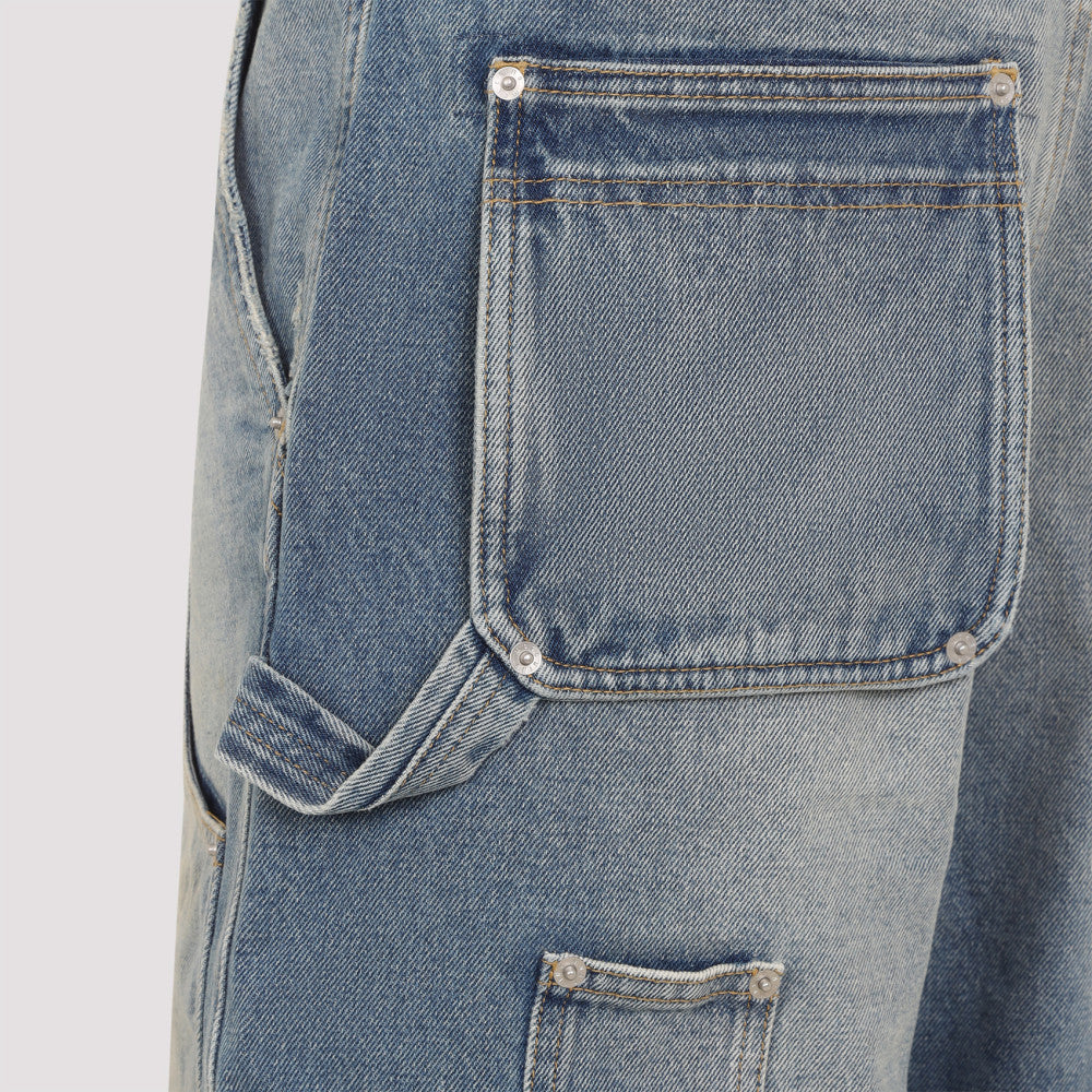 Blue Cotton Jeans 5