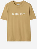 Beige Logo T-Shirt 1