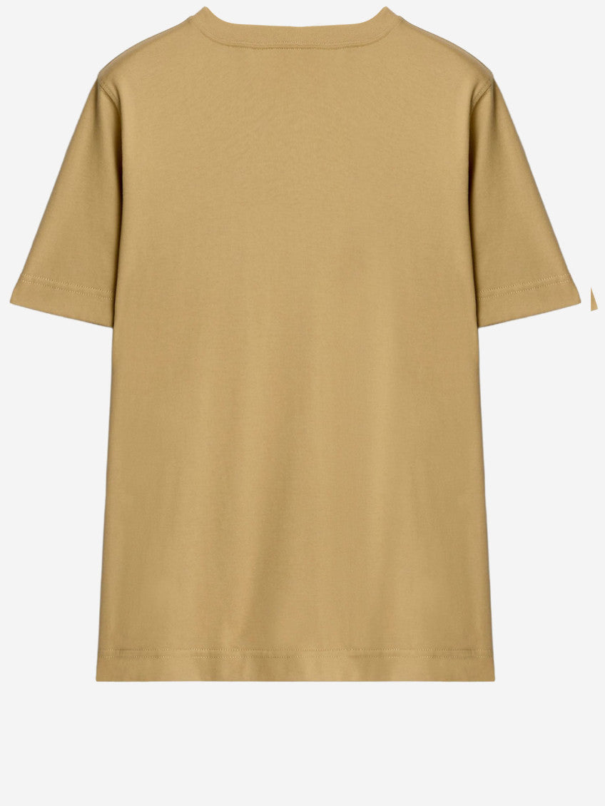 Beige Logo T-Shirt 2