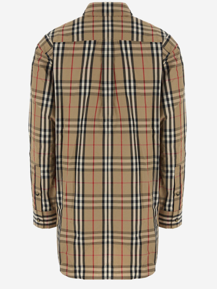 Beige Check Shirt 2