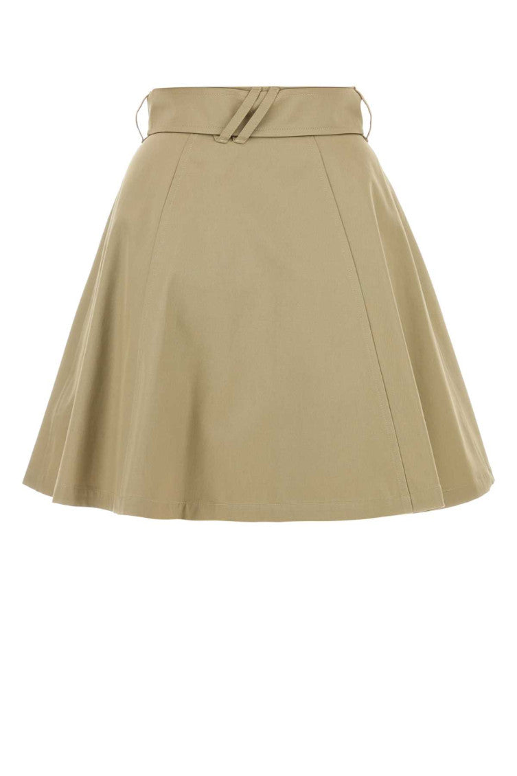 Beige Cotton Skirt 2