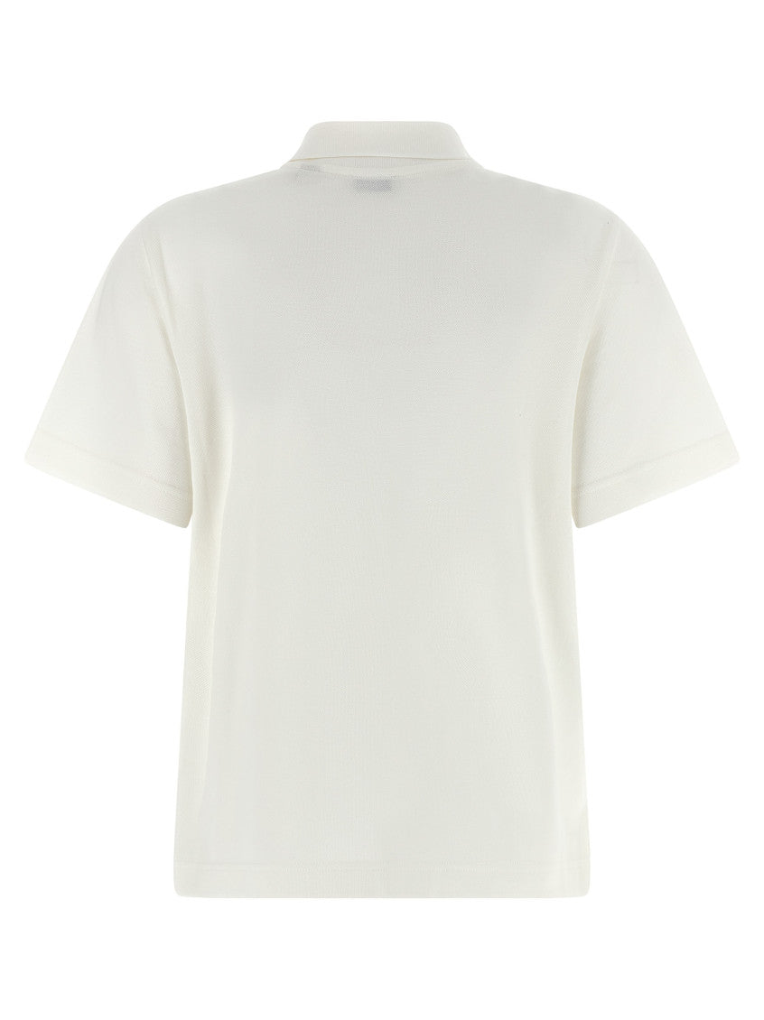 White Logo Polo 2