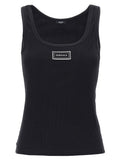 Black Logo Tank Top 1