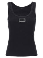 Black Logo Tank Top 1