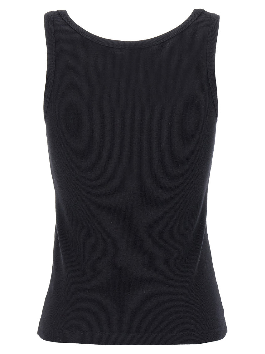 Black Logo Tank Top 2