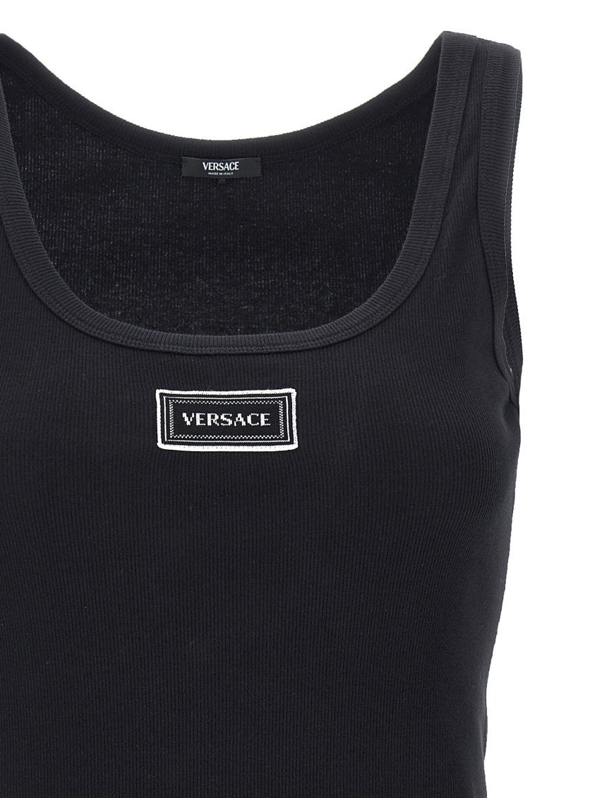Black Logo Tank Top 3