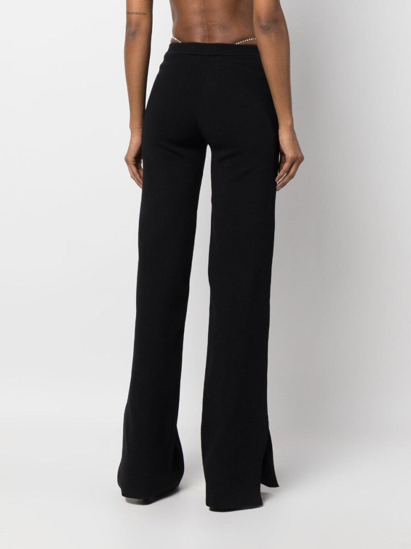 Black Wide Leg Trousers 4