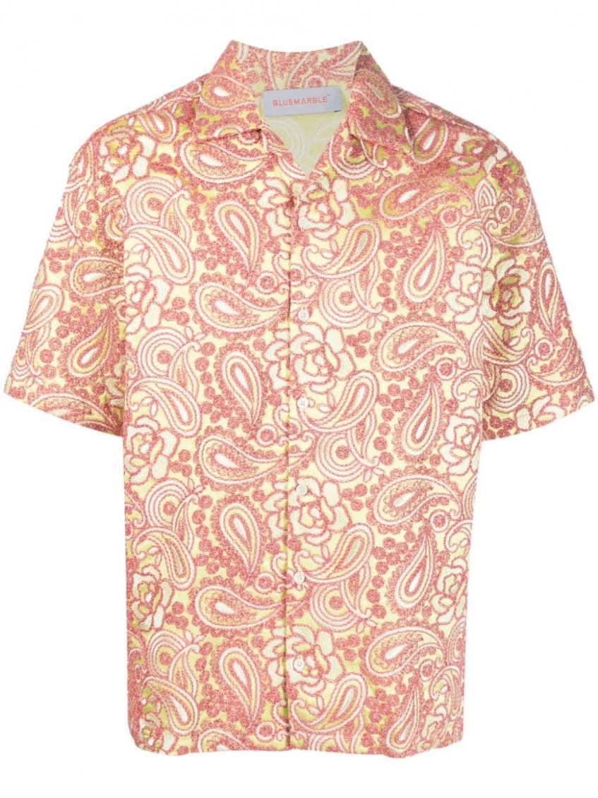 Multicolour Paisley-print  Shirt 2