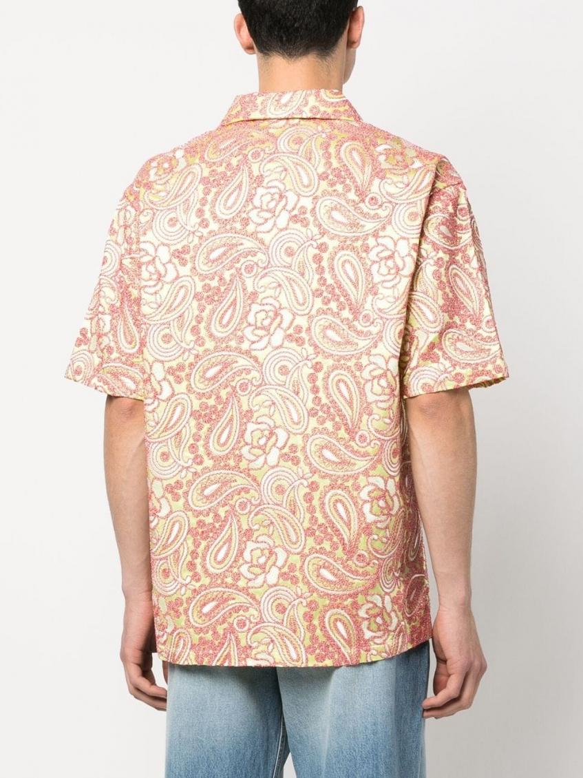 Multicolour Paisley-print  Shirt 4