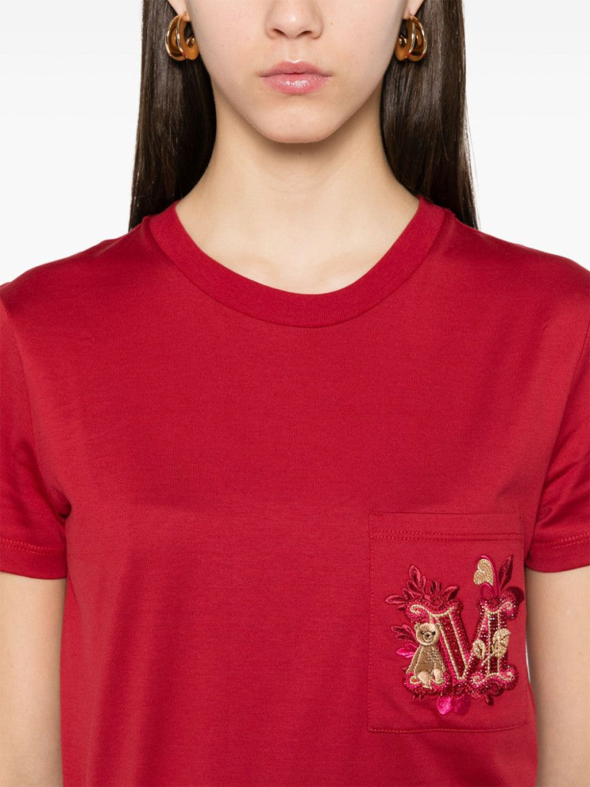 Red Classic Logo T-shirt 4