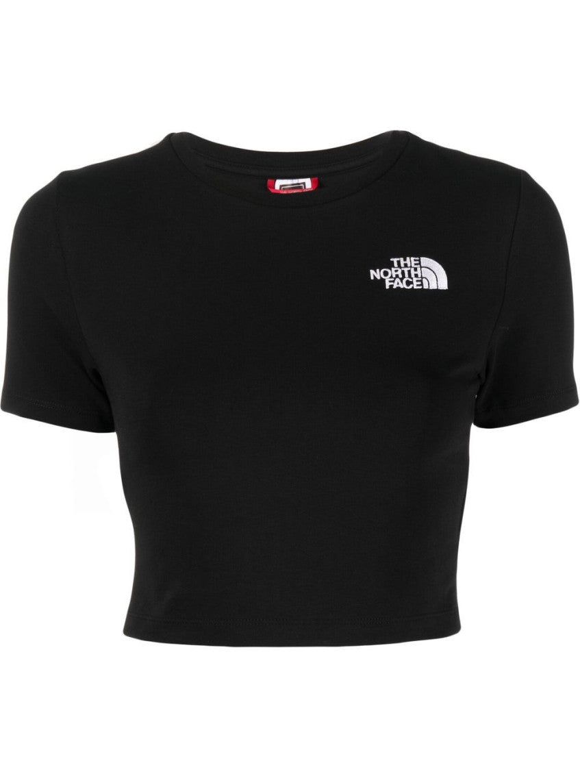 Black Cropped T-shirt 1