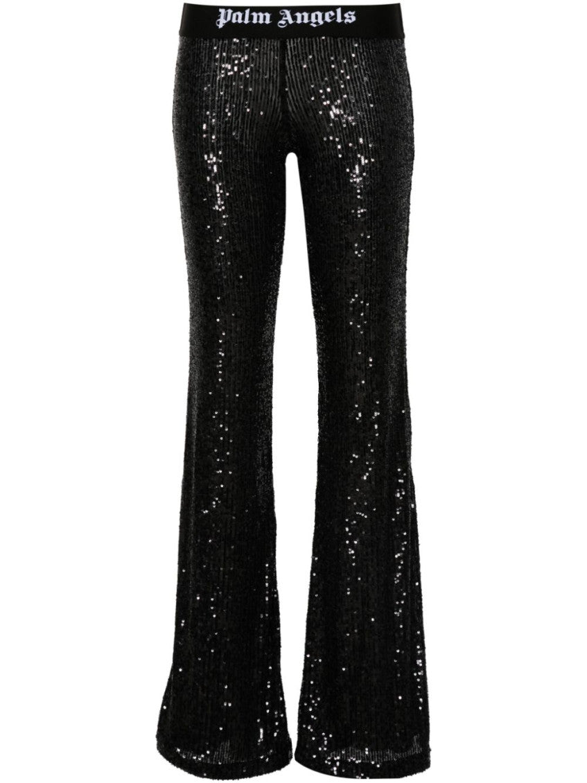 Black Logo-tape Trousers 1