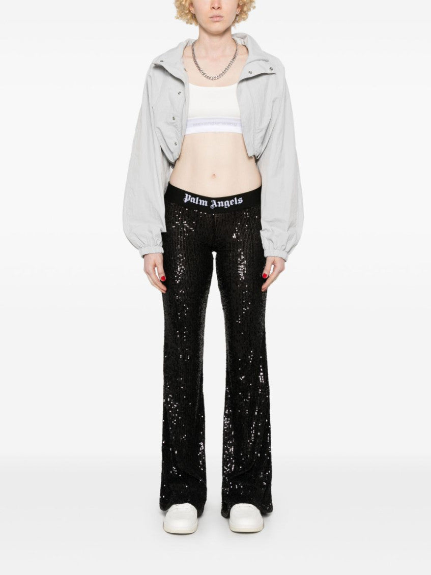 Black Logo-tape Trousers 2