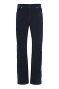 Blue Straight Fit Corduroy Jeans 1