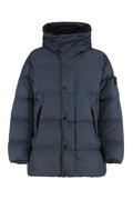 Blue Logo Parka Jacket 1