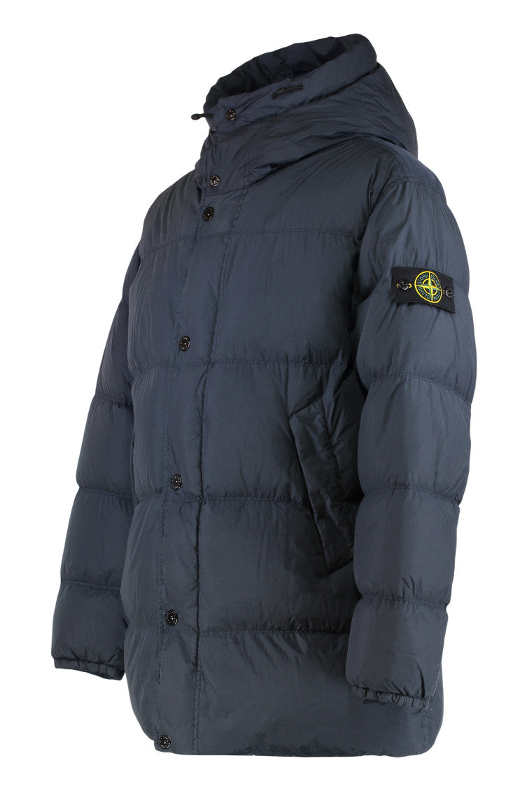 Blue Logo Parka Jacket 3