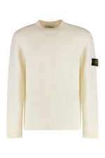White Sweater with brushed texture 1