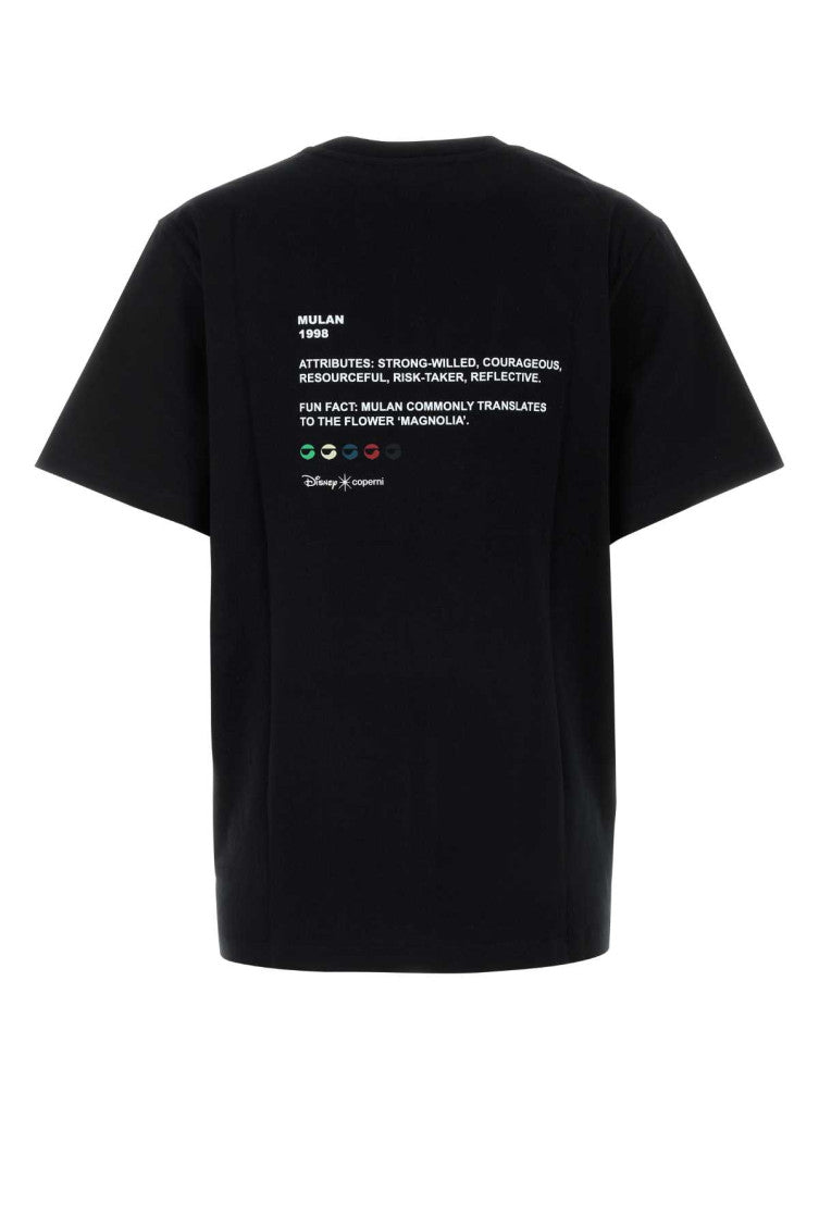 Black Cotton Mulan T-shirt 2