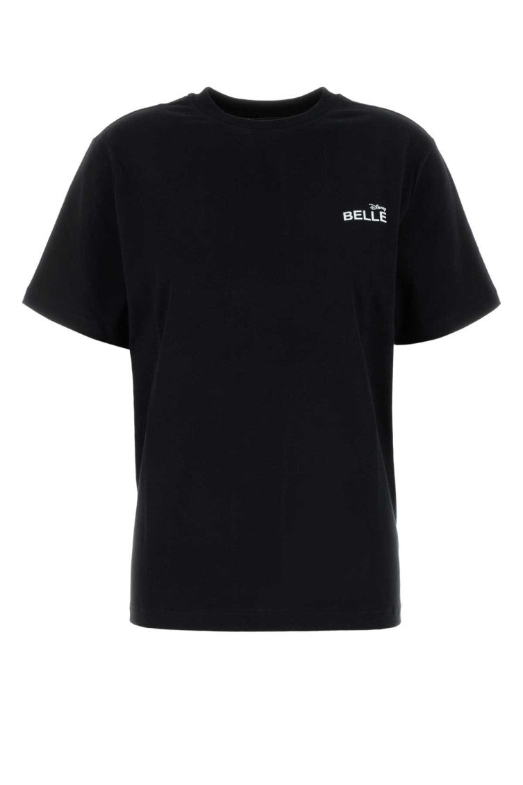 Black Cotton Belle T-shirt 1