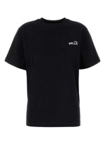 Black Cotton Belle T-shirt 1