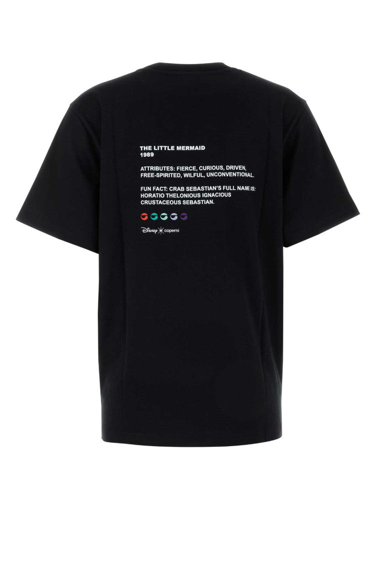 Black Cotton Ariel T-shirt 2
