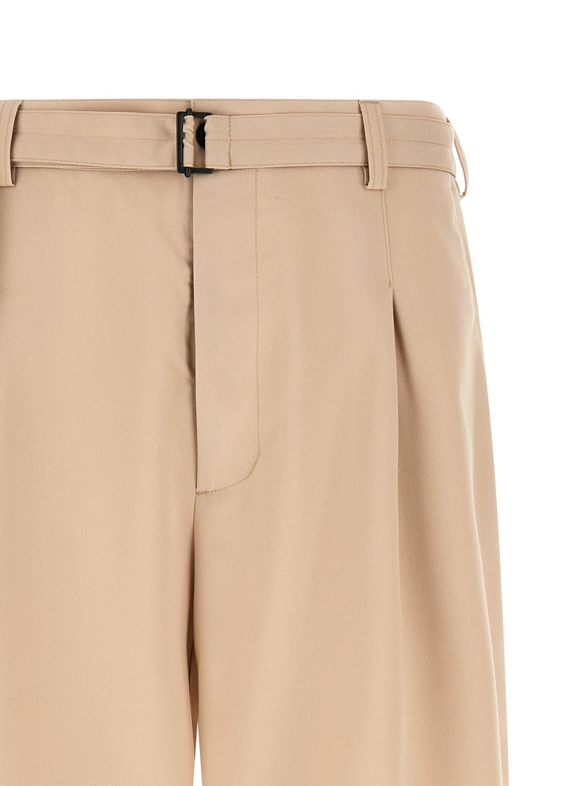Beige 'Viper' Bermuda Shorts 3