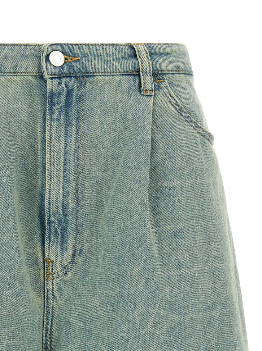 Light Blue 'Kate' Bermuda Shorts 3