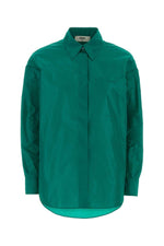 Light Blue Classic Collar Logo Shirt 1