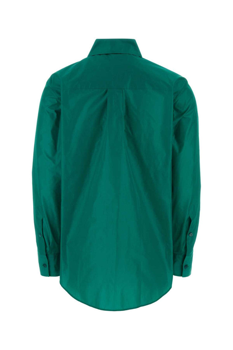 Light Blue Classic Collar Logo Shirt 2