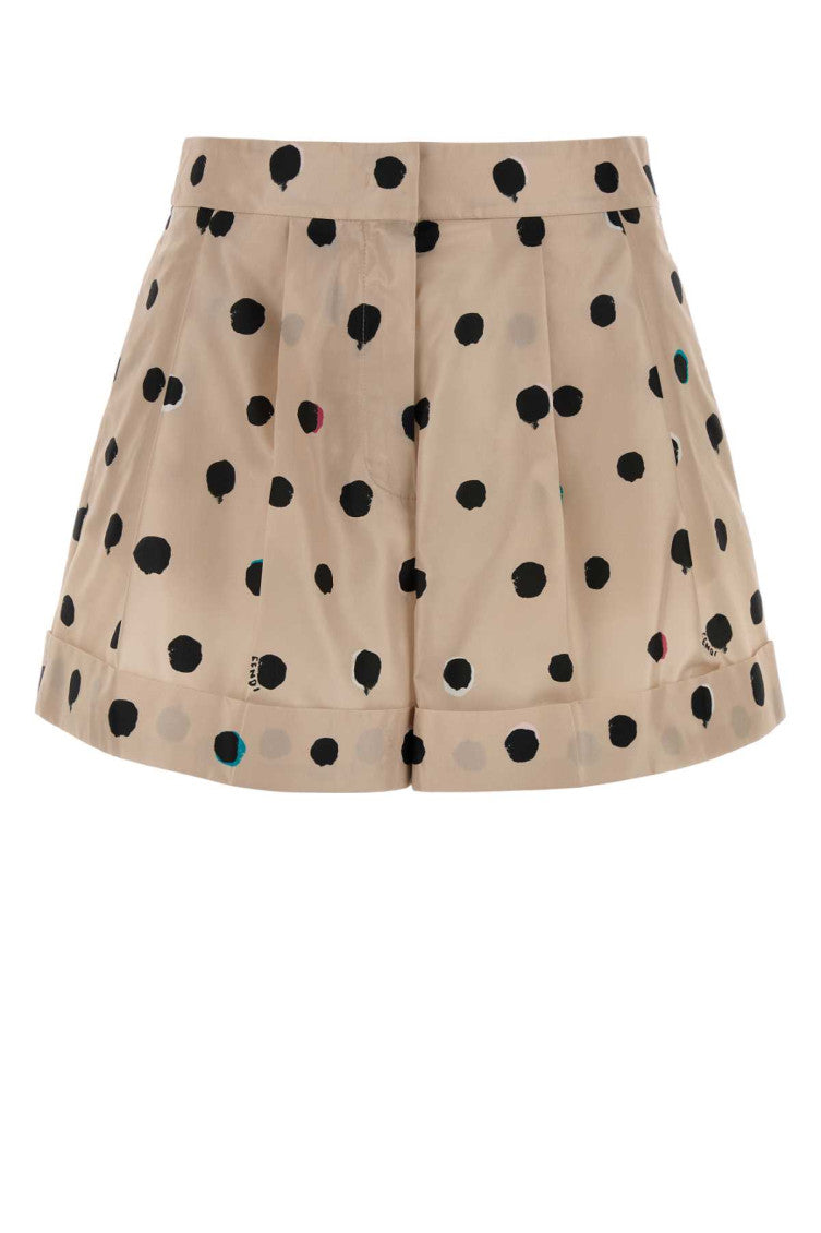 Light Pink Polka Dot Shorts 1