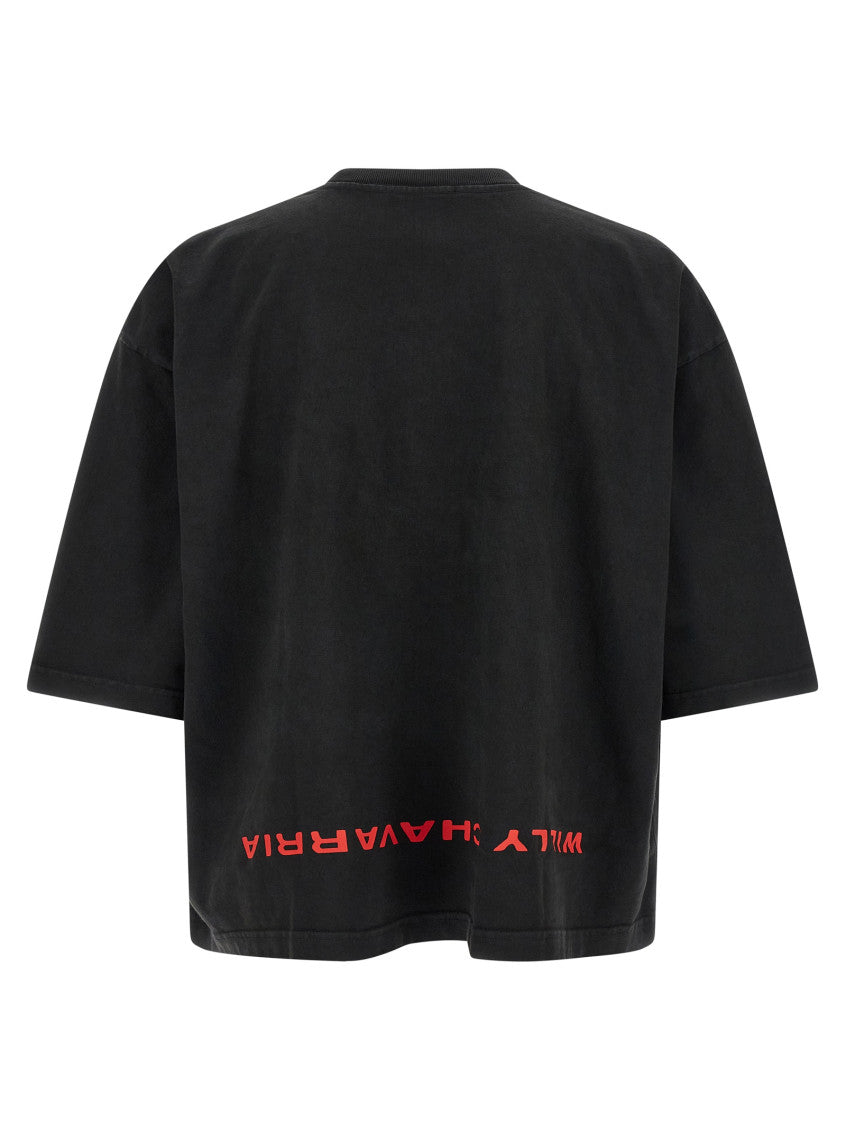Black 'Welcome To America' T-shirt 2
