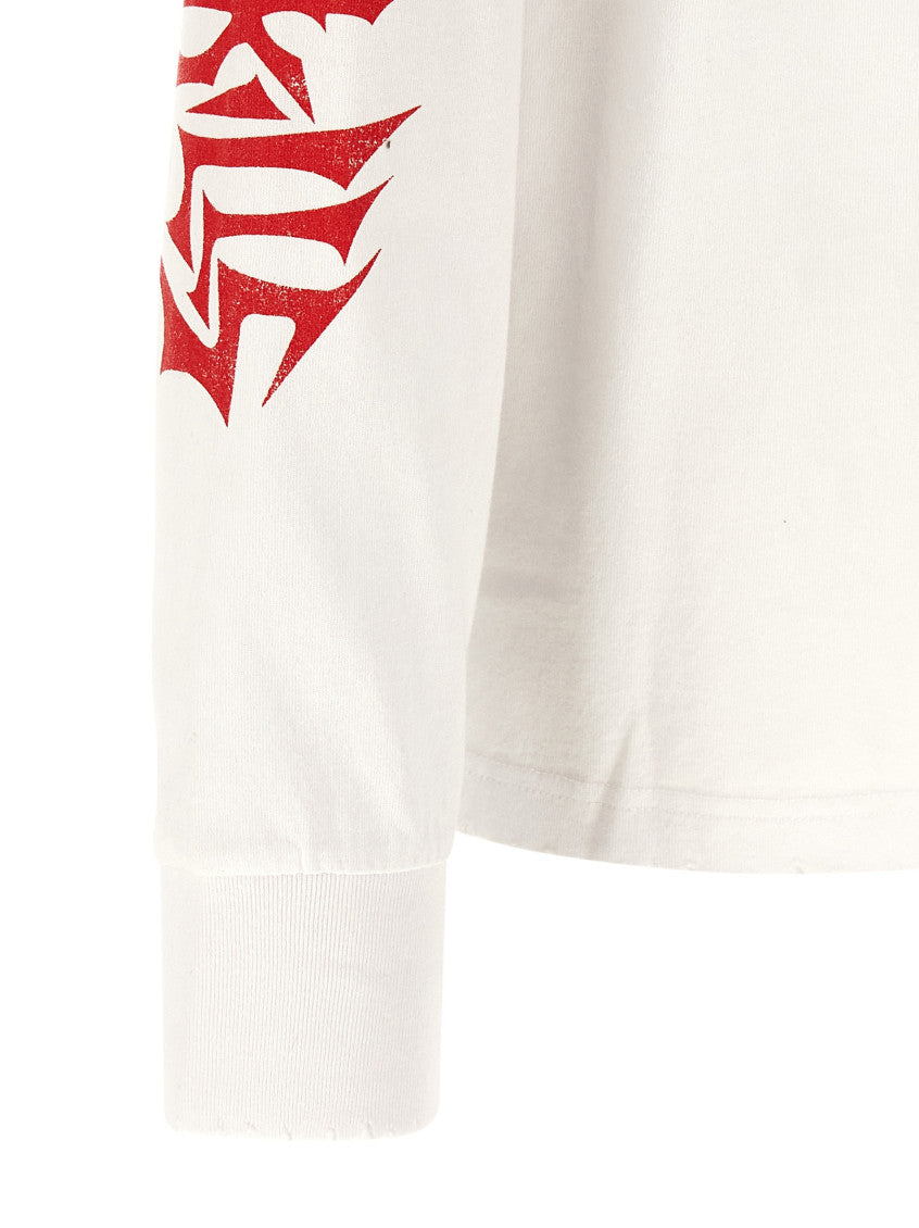 White Printed T-shirt 4