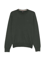 Dark Green Crew Neck Sweatshirt 1