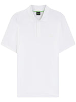 White Cotton Solid Polo 1