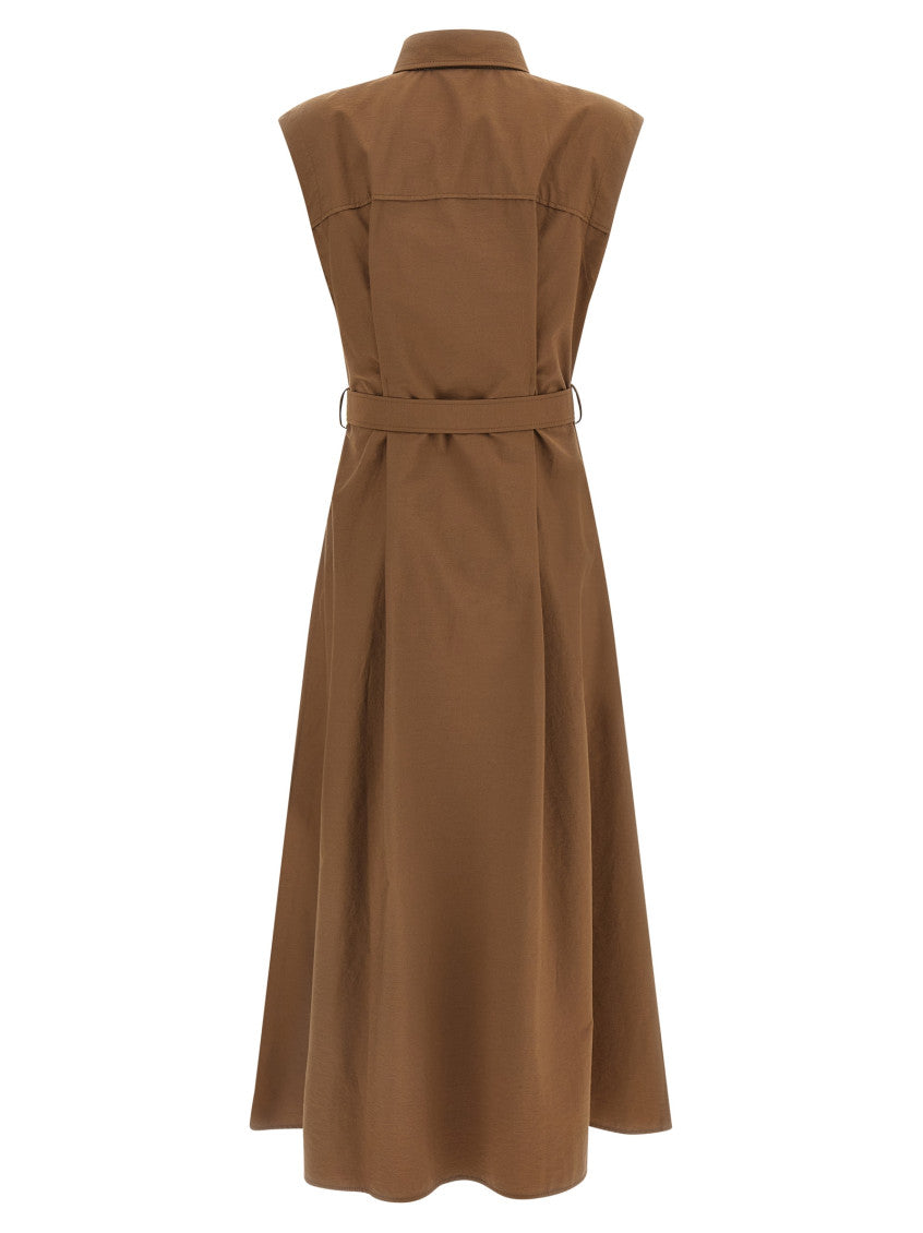 Brown Chemisier Dress 2