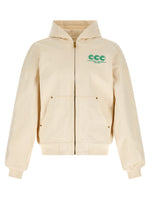 Yellow 'Juggernaut Workwear' Hoodie 1