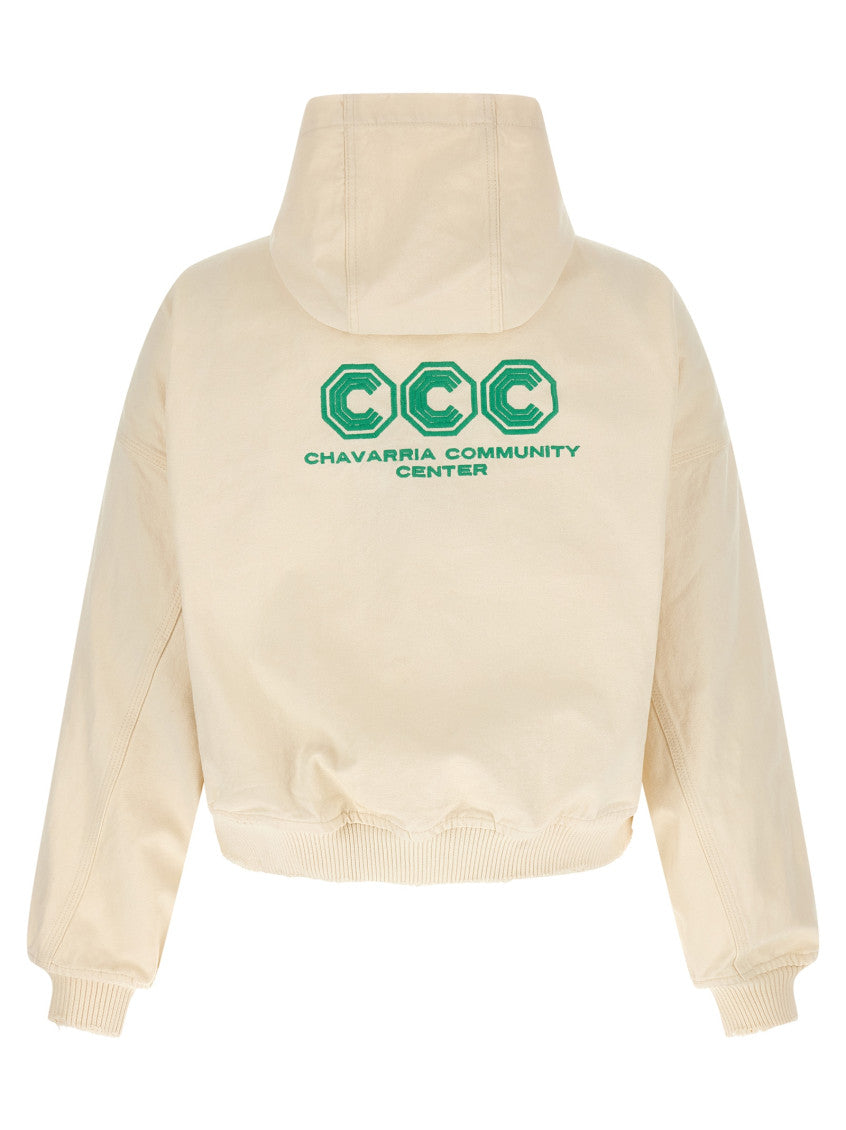 Yellow 'Juggernaut Workwear' Hoodie 2