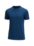 Navy Blue Solid T-Shirt 1