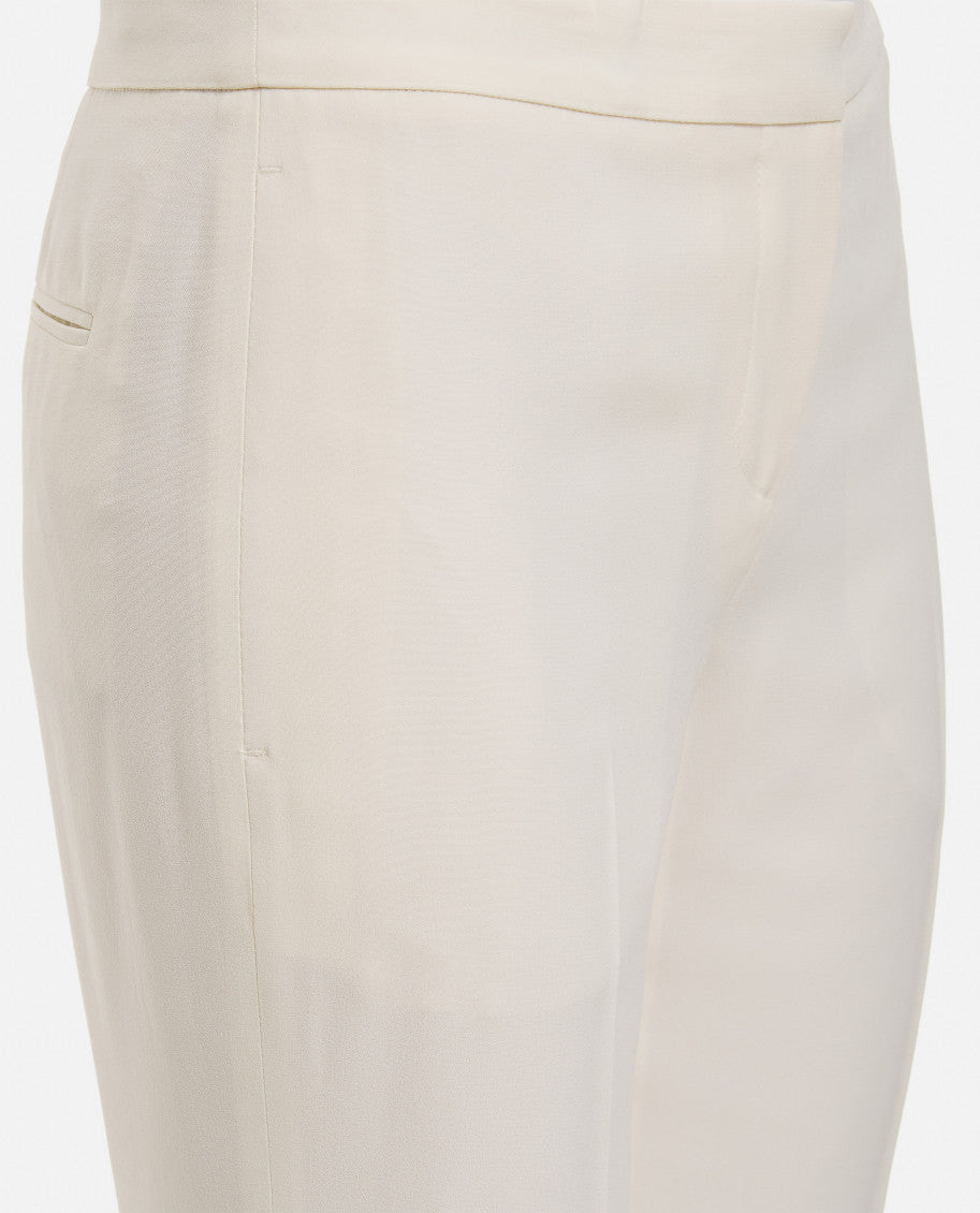 White CIGARETTE PANT 4