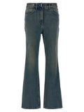 Blue Chain Bootcut Leg Jeans 1