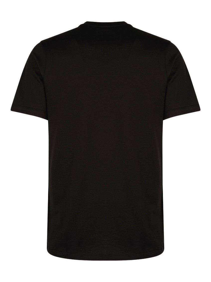 Black Crewneck Printed T-Shirt 2