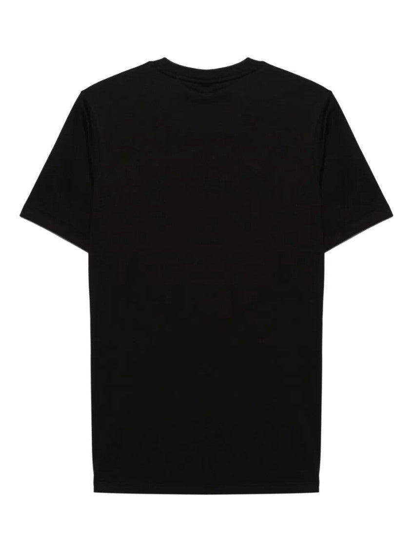 Black Crewneck Printed T-Shirt 4