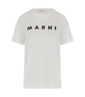 White Crewneck Logo T-Shirt 1