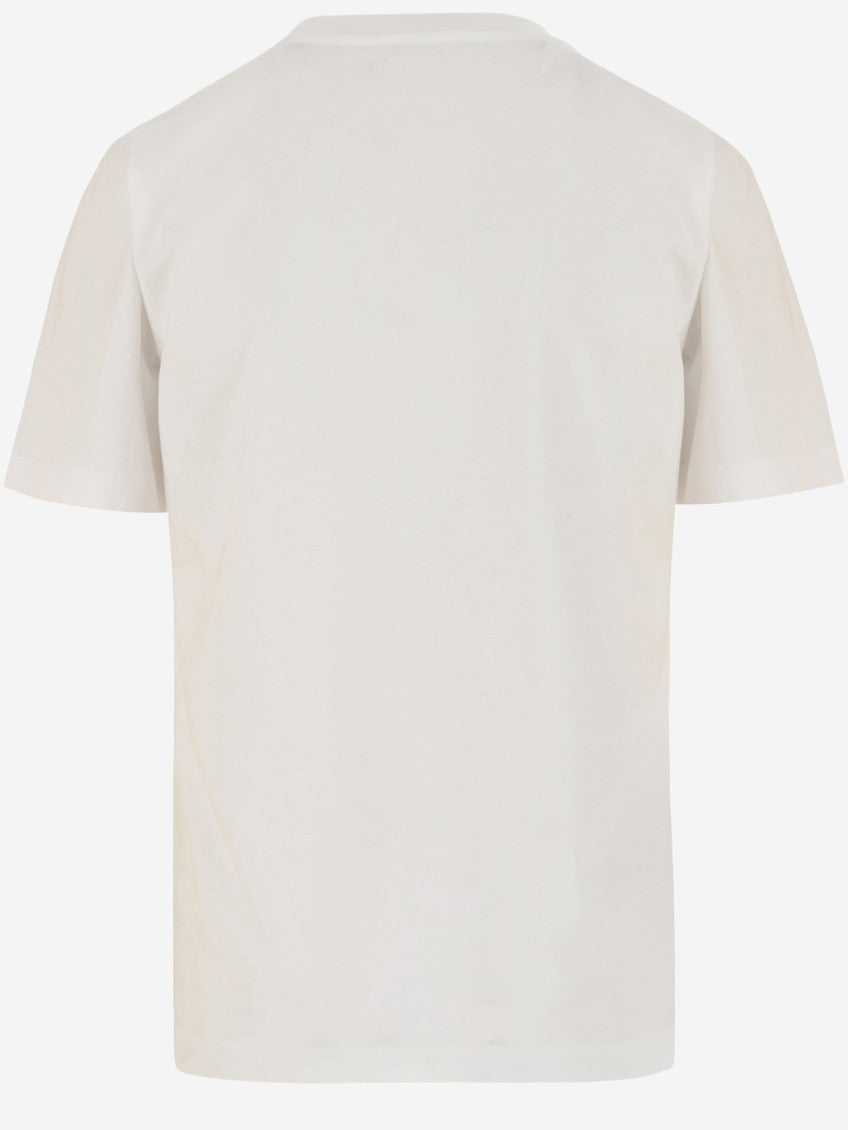 White Crewneck Logo T-Shirt 2