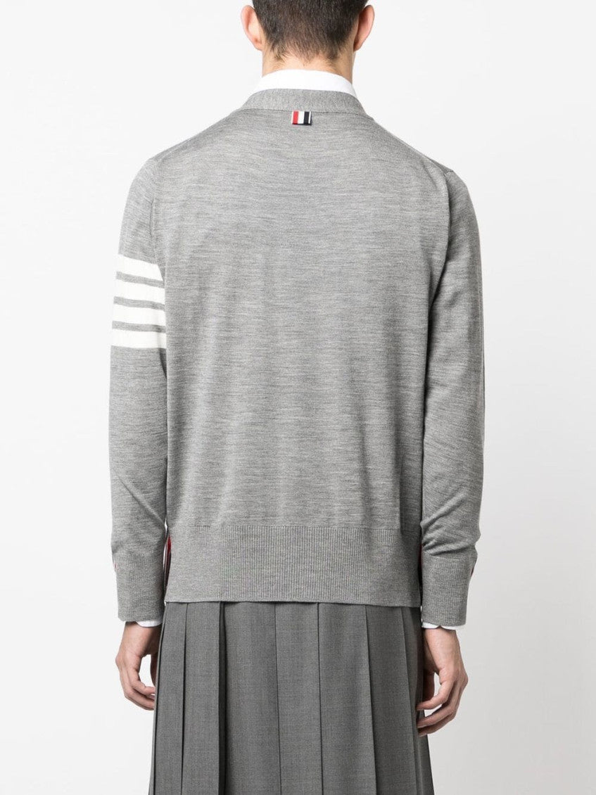 Grey Wool cardigan 2