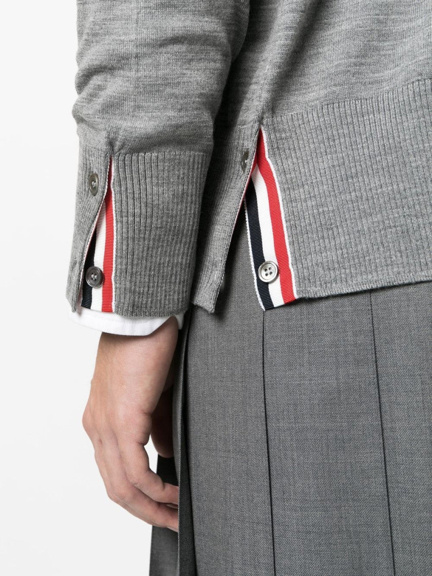 Grey Wool cardigan 4