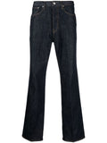 Blue Twist Straight-Leg Jeans 1