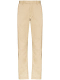 Green Stretch trousers 1