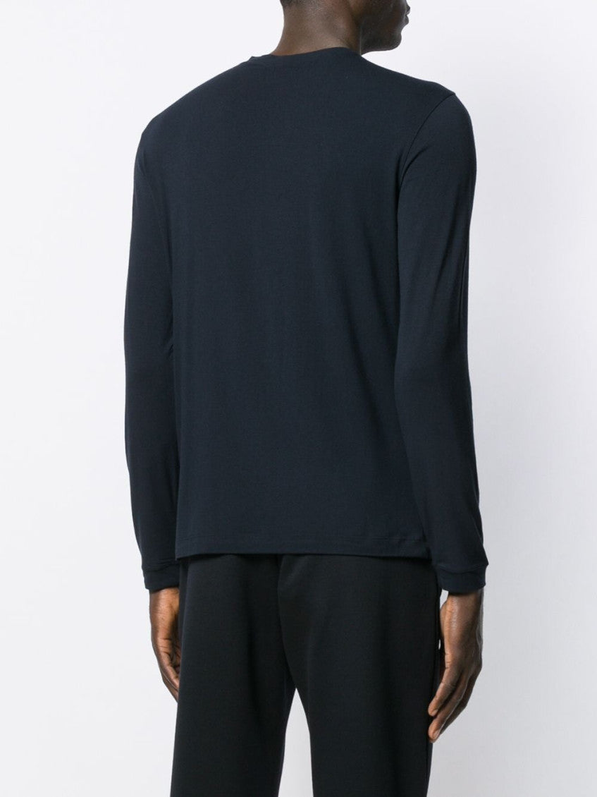 Navy Blue Logo T-Shirt 4