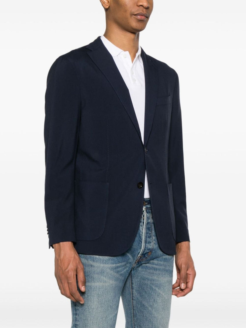 Navy Blue Wool jacket 2